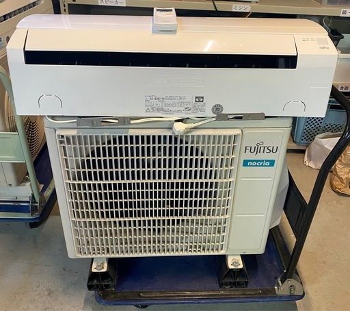 ※ ルームエアコン　FUJITSU 富士通 AS-B28J-W 冷房2.8kW/暖房3.6kW兼用　主に10畳用　100V リモコンあり　2019年製　動作品