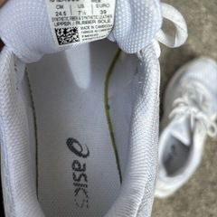 アシックス　スニーカー asics 24.5cm　の画像