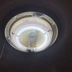 天井照明円盤型蛍光灯引っ掛けシーリングの画像