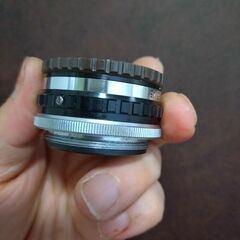 並品　FUJI PHOTO OPTICAL FUJINAR-E 50mm f4.5　分解清掃済の画像