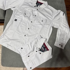 【中古】ジーベック(Xebec)　作業着　パンツ・シャツ・ジャケットセット　の画像