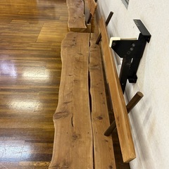 ハンドメイド 長椅子の画像