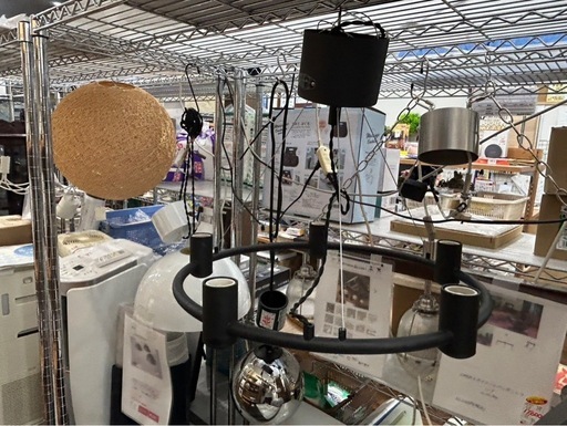 ★北九州、福岡市周辺配送可【ハモサ】ボルドーシャンデリア ペンダントライト [GL-007] ブラック 【3ヶ月保証付き】?自社配送時