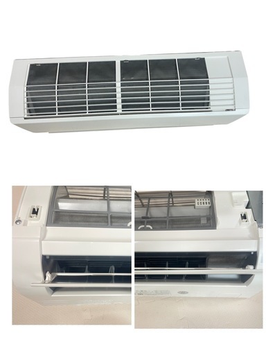 ◯美品‼️HITACHI エアコン 白くまくん RAS-D22NBK-W 2023年製 スターホワイト おもに6畳用/100V 
