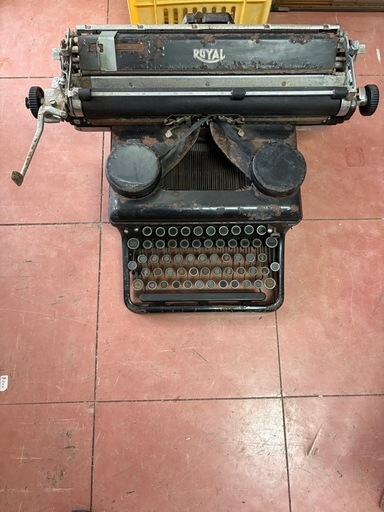 タイプライター　昭和レトロ　アンティーク　ロイヤル　