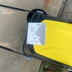 ケルヒャー　家庭用手押しスイーパーs4 数回使用の画像