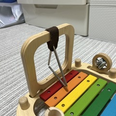 木製楽器おもちゃ カラフルの画像