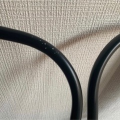 【引き渡し先決まりました】ダイニングチェア カフェチェア2脚 アイアンの画像