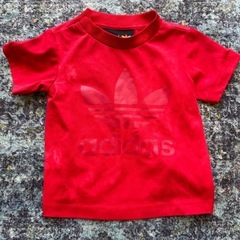 adidas ベビー服 男の子2枚セット 18M＆12Mの画像