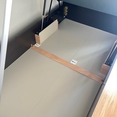 【美品】　ニトリ セミダブル  ベッドフレームの画像