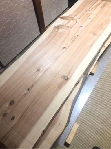 お買い得 無垢 一枚板 209cm 幅67〜71cm