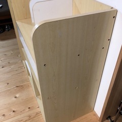 ランドセルラック　ハンガーラック　棚の画像