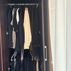 洋服収納/タンス/ハンガーラック/衣類収納/ニトリの画像