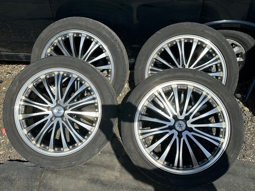 ロクサーニ　EX 7.5j 114.3 5H +48 4本セット　19インチ