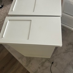 【2個セットお値下げ‼️】無印ゴミ箱の画像