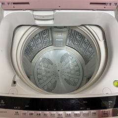 日立電気洗濯機  2015年式　BW-7WV ピンクの画像