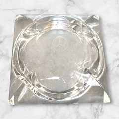 【未使用】メルセデス・ベンツ❤クリスタル製灰皿　激レア　ノベルティーの画像