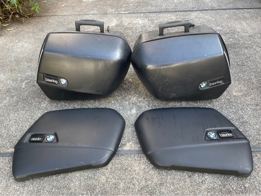 BMW パニアケース左右　薄型リッド付