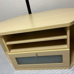 テレビ台コーナーラックの画像