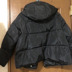 XIN YI MENG フード付きダウンジャケット 165/88A 黒の画像
