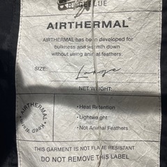 ALPHA INDUSTRIES MA-1（グリーン） & RAGEBLUE AIRTHEMAL ジャケット中綿ブルゾン（ブラック）の画像