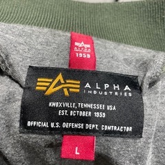 ALPHA INDUSTRIES MA-1（グリーン） & RAGEBLUE AIRTHEMAL ジャケット中綿ブルゾン（ブラック）の画像