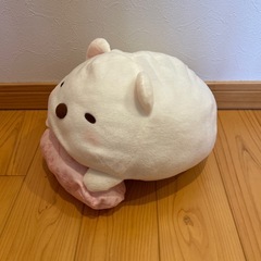 すみっコぐらし　しろくま　ぬいぐるみの画像