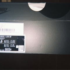 Supreme×Nike Air Force1 Low Black 28.5cmの画像