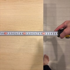 ※10/9受渡し※デスクW140cm×D60cm×H74cmの画像