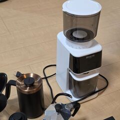 【お得セット】エスプレッソマシン・コーヒーグラインダー等 本格コーヒーセットの画像