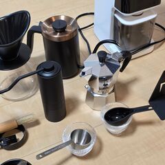 【お得セット】エスプレッソマシン・コーヒーグラインダー等 本格コーヒーセットの画像