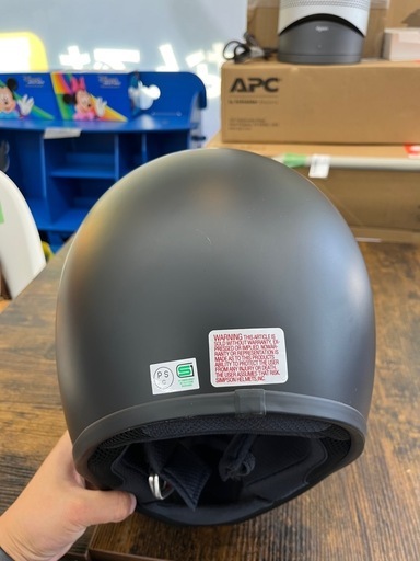 《 美品 》SIMPSON マットブラック ヘルメット