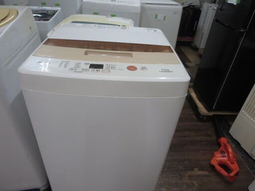 アクア洗濯機5キロ　2017年製　AQW-BK50E