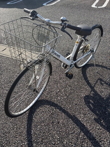 カゴ付き自転車