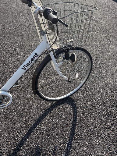 カゴ付き自転車
