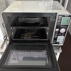HITACHI オーブンレンジ　の画像
