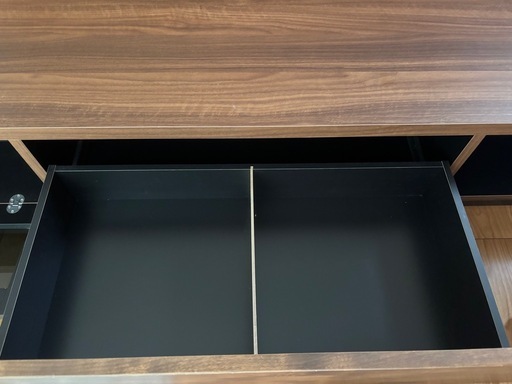 LOWYA テレビボード 幅180cm ナチュラル木目 美品 収納力◎