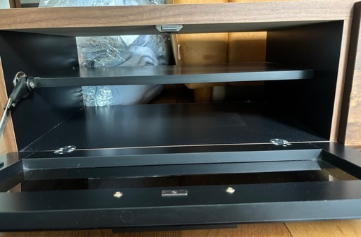 LOWYA テレビボード 幅180cm ナチュラル木目 美品 収納力◎