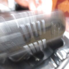 長信 GB428 空調用ファンバッテリセット 中美品 バッテリ28V ネイビー 【ハンズクラフト宜野湾店】の画像