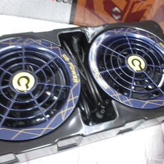 長信 GB428 空調用ファンバッテリセット 中美品 バッテリ28V ネイビー 【ハンズクラフト宜野湾店】の画像