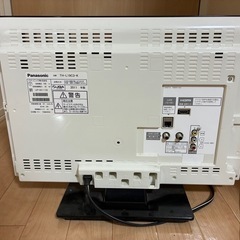【中古】Panasonic テレビ19インチの画像