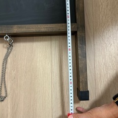 A型　両面　ブラックボード　木製の画像