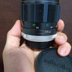 特価　優良品　MINOLTA MC W.ROKKOR-HH 35mm F1.8　分解清掃済の画像