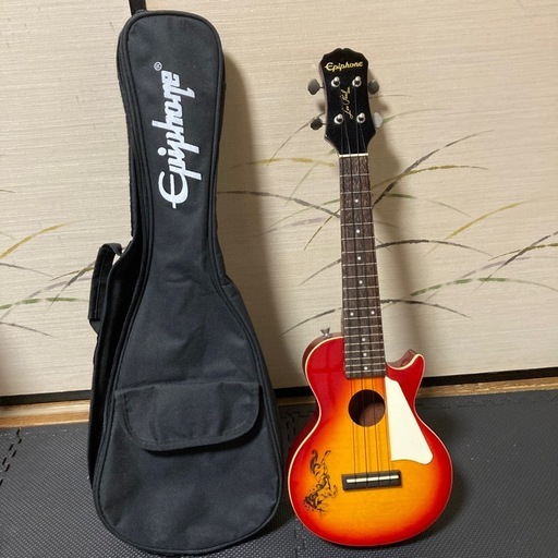 ウクレレ　　エピフォン　レスポールモデル