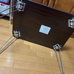 折りたたみ式　ローテブルの画像