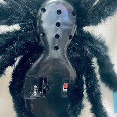 蜘蛛 クモ　ぬいぐるみハロウィン飾り付けの画像