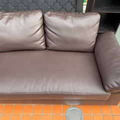 ★9/28取引に限り3000円★ 3〜4人掛け ソファ L字型 カウチソファ・コーナーソファ オットマン・クッション付き 移動調整可能・高さ62cm×幅255cm×奥行き80cmの画像