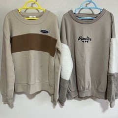 裏起毛 140 まとめ売り トレーナーの画像