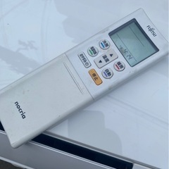 A712♠️FUJITSU AS-A228H 富士通 noria ノクリア ルームエアコン おもに6畳用 2018年製の画像