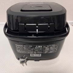 【ジャンク品】Panasonic IH ジャー炊飯器　2020年製の画像